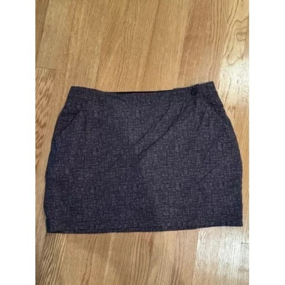 Columbia PFG Womens Skort Grey Amandale Omni Freeze Skirt Shorts Sz 10